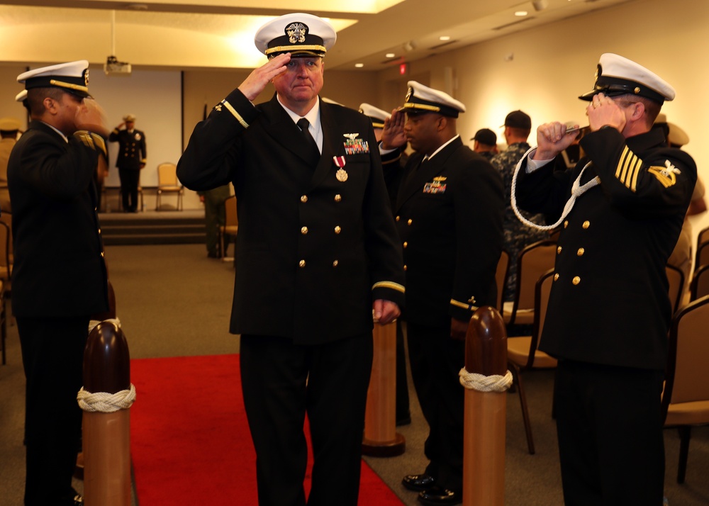 Chief Warrant Officer 4 Fred G. Fisher, Jr. retirement ceremony