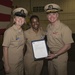 USS Gerald R. Ford Master Chief Pinning Ceremony