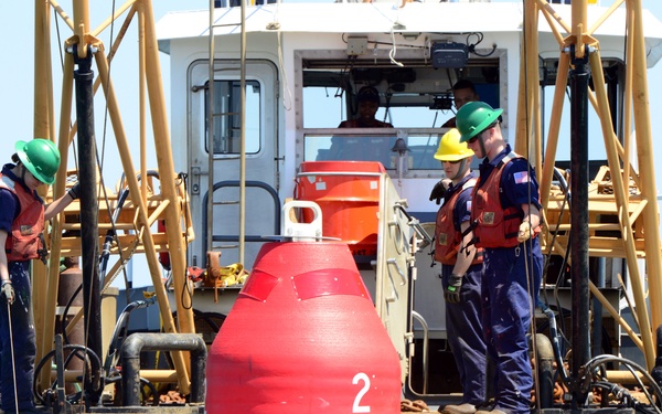 Coast Guard re-establishes navigation aids in Little Egg Inlet, NJ