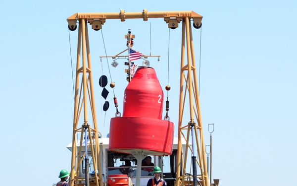 Coast Guard re-establishes navigation aids in Little Egg Inlet, NJ
