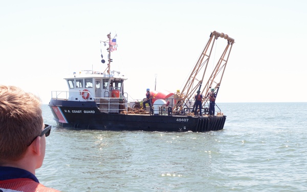 Coast Guard re-establishes navigation aids in Little Egg Inlet, NJ
