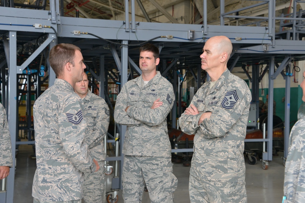 ANG leadership visits Savannah Air National Guard Base