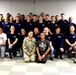 American Red Cross team meets with 166th Airlift Wing Student Flight Recruits