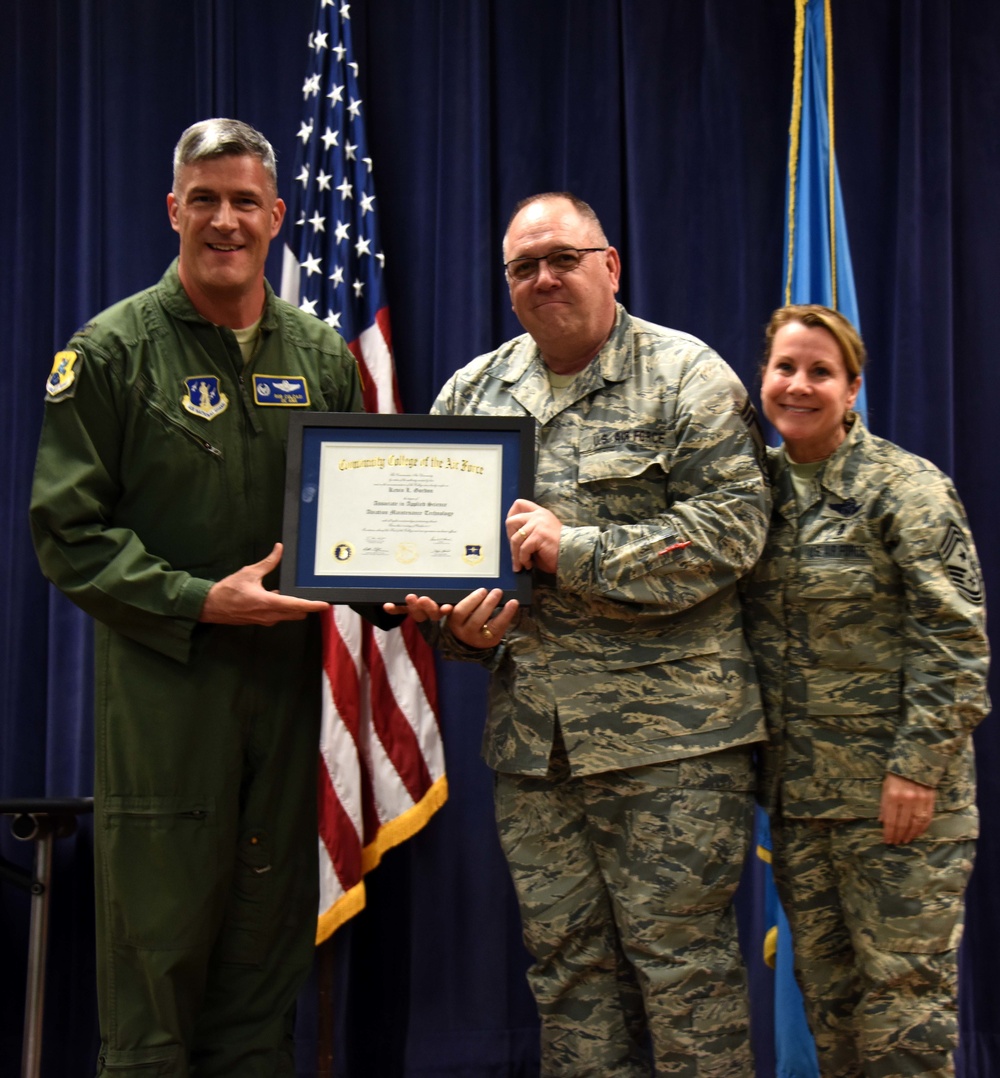 New 166th Airlift Wing Community College of the Air Force Graduates