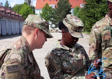 SCNG Soldiers arrive in Poland to provide signal support to US Army Europe