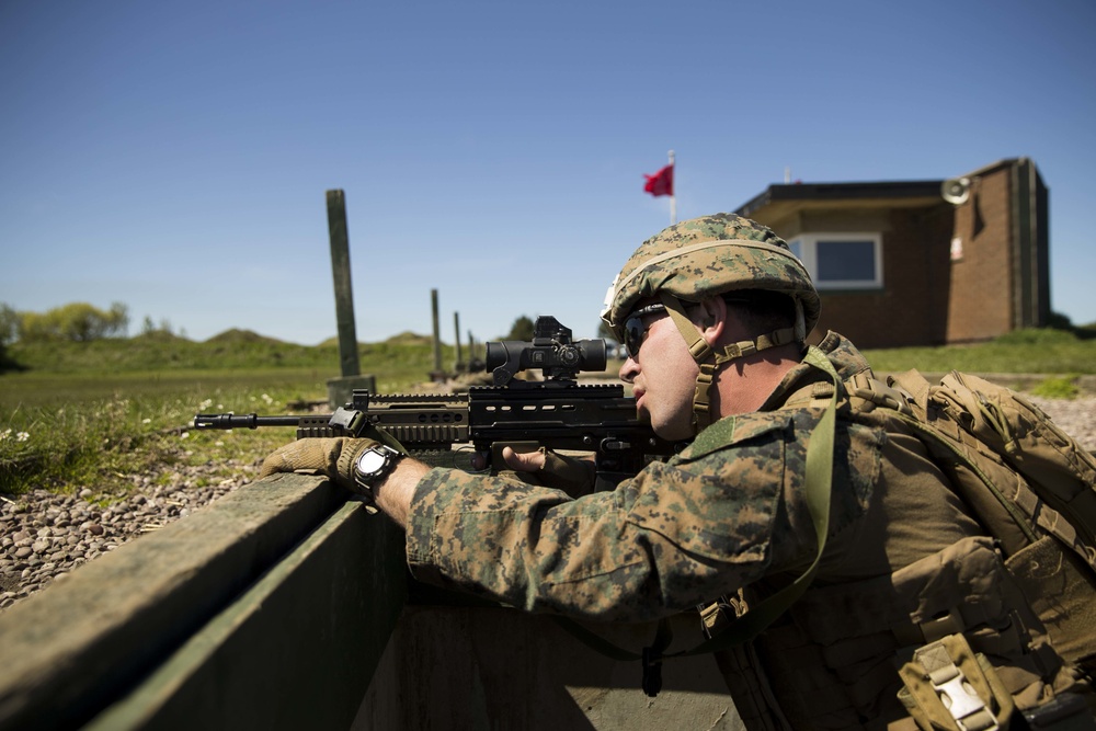 2018 Royal Marines Operational Shooting Competition