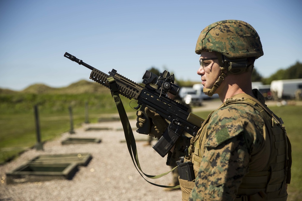 2018 Royal Marines Operational Shooting Competition