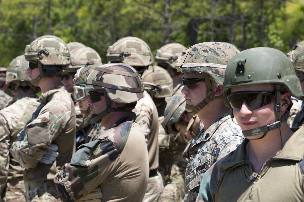 Hold the line: Marines conduct Burmese Chase with NATO allies