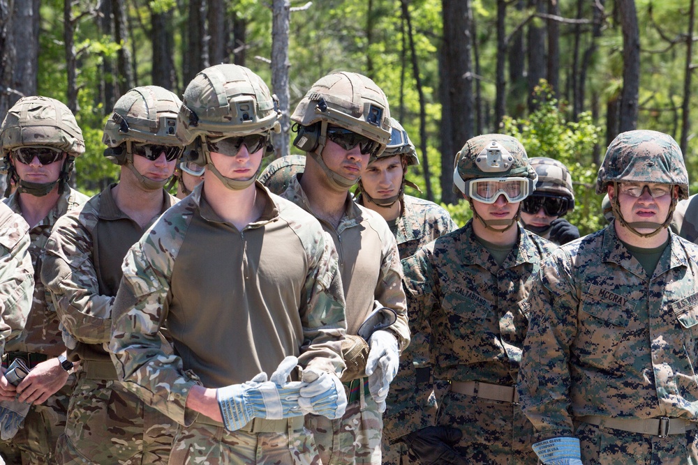 Hold the line: Marines conduct Burmese Chase with NATO allies