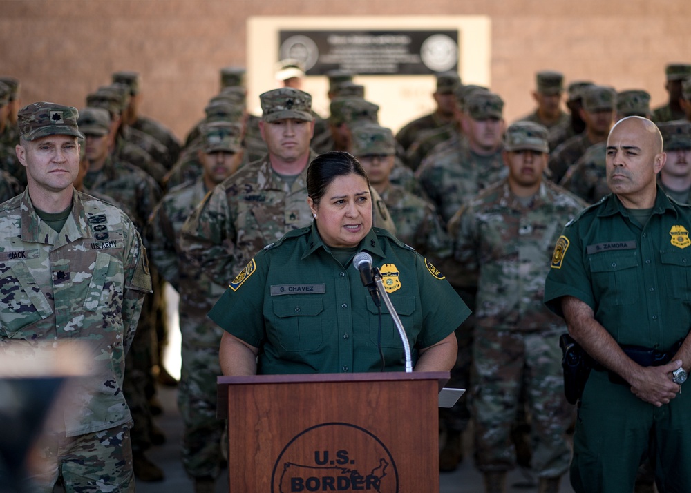 California National Guard Deploy to the Border Patrol El Centro Sector