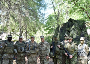 Maryland National Guard exercises with Estonian Defenses, celebrates 25 years of Partnership