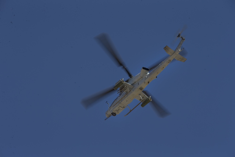 Marines with HMLA-367 Utilize A FARP During ITX 3-18
