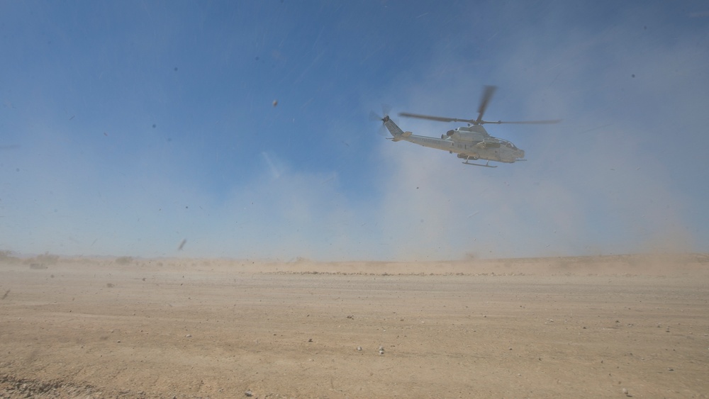 Marines with HMLA-367 Utilize A FARP During ITX 3-18