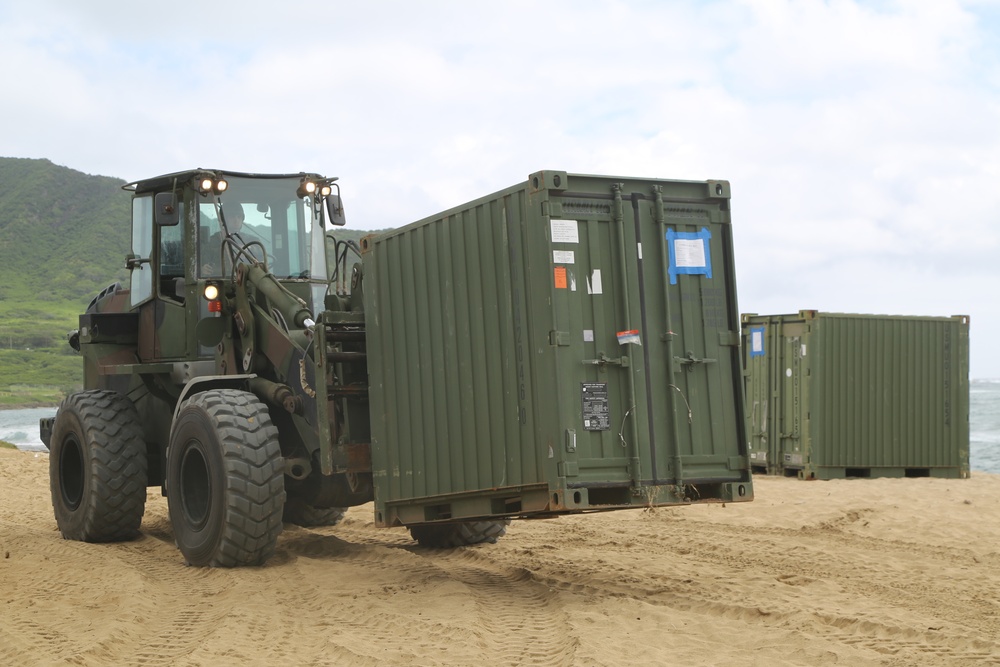 Logistics Marines prepare for Basic Survival Training