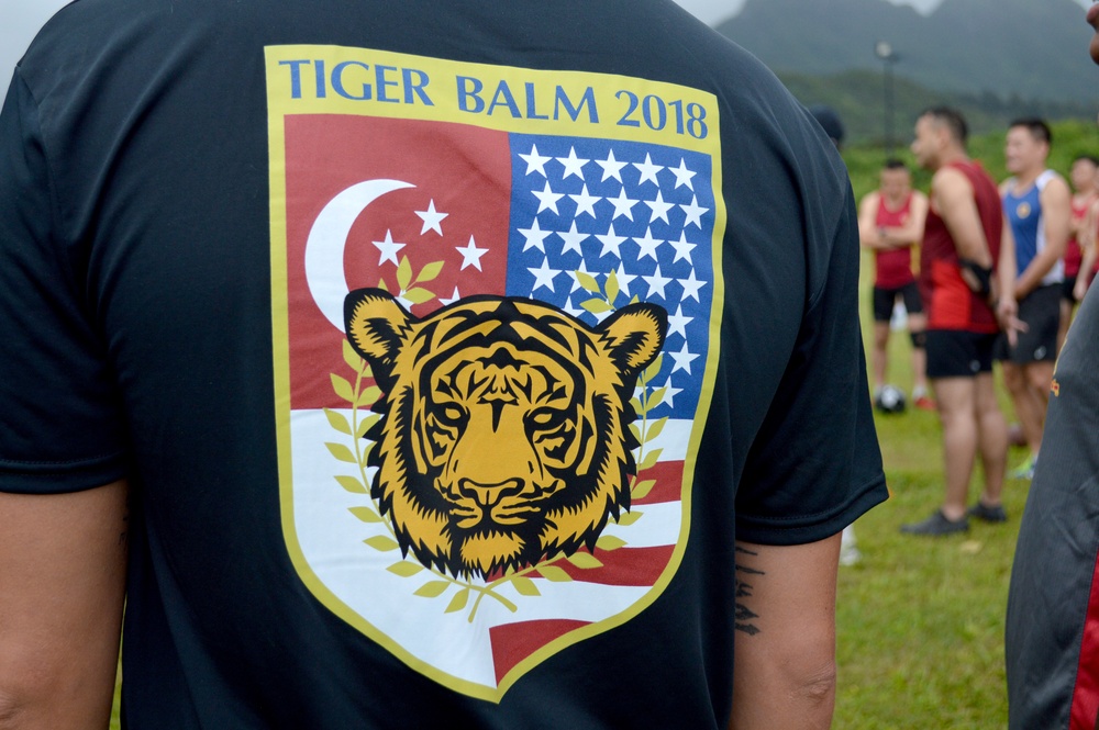 US, Singapore Soldiers enjoy Tiger Balm 18 sports day