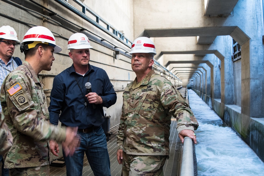 Lt. Gen. Todd T. Semonite,  54th U.S. Army Chief of Engineers and Commanding General of the U.S. Army Corps of Engineers, visits the Walla Walla District