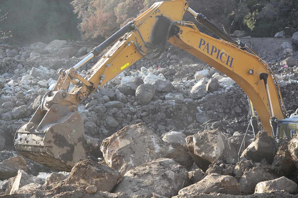 Corps of Engineers completes debris removal from Santa Barbara basins following devastating mudslide