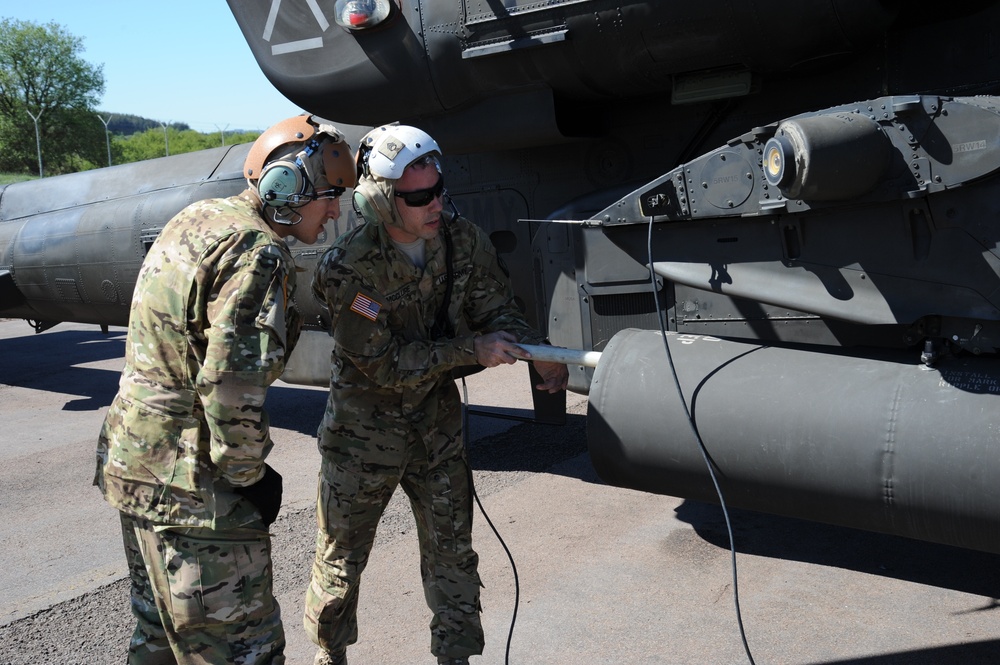 Apache AH-64 Helicopter Gunnery