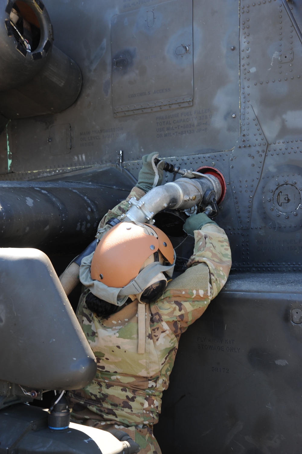 Apache AH-64 Helicopter Gunnery