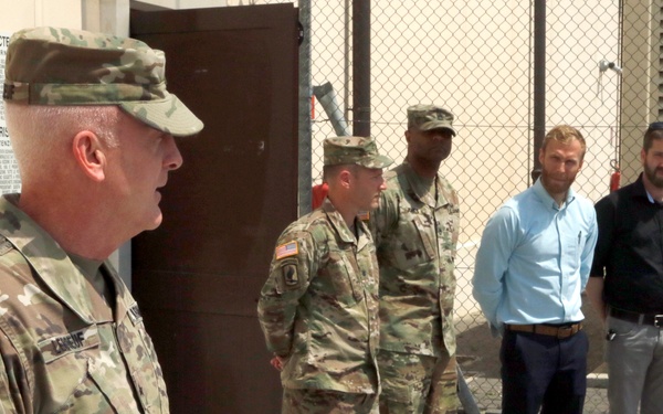 Ribbon Cutting Ceremony Bldg 76