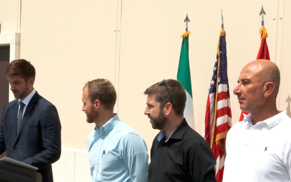 Ribbon Cutting Ceremony Bldg 76