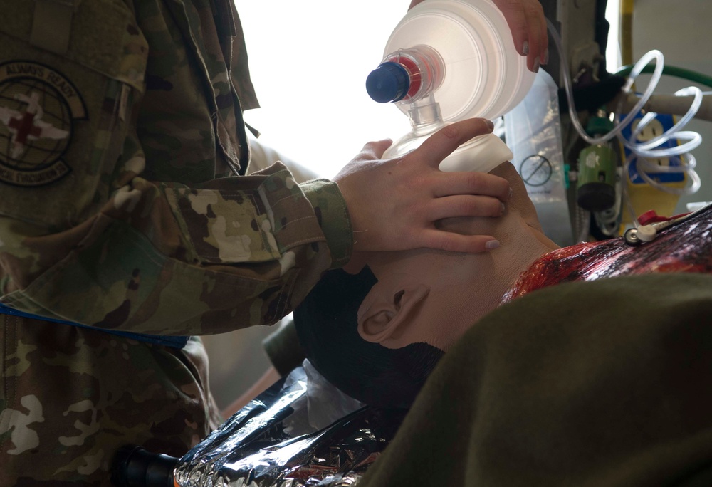 86th MDS simulates burn victim evacuation