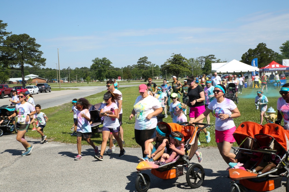 MCCS Cherry Point Semper Fit Color Fun Run 5K!