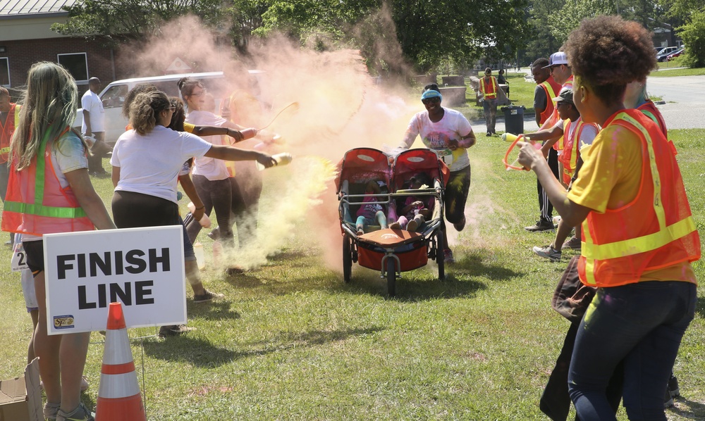 MCCS Cherry Point Semper Fit Color Fun Run 5K!