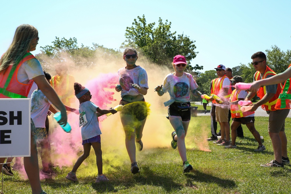 MCCS Cherry Point Semper Fit Color Fun Run 5K!