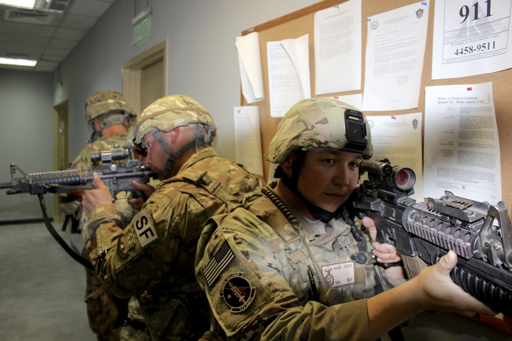 379th Expeditionary Security Forces pause for Police Week