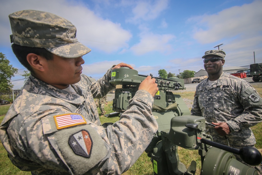 New Jersey Infantry Soldiers train with TOW missile system