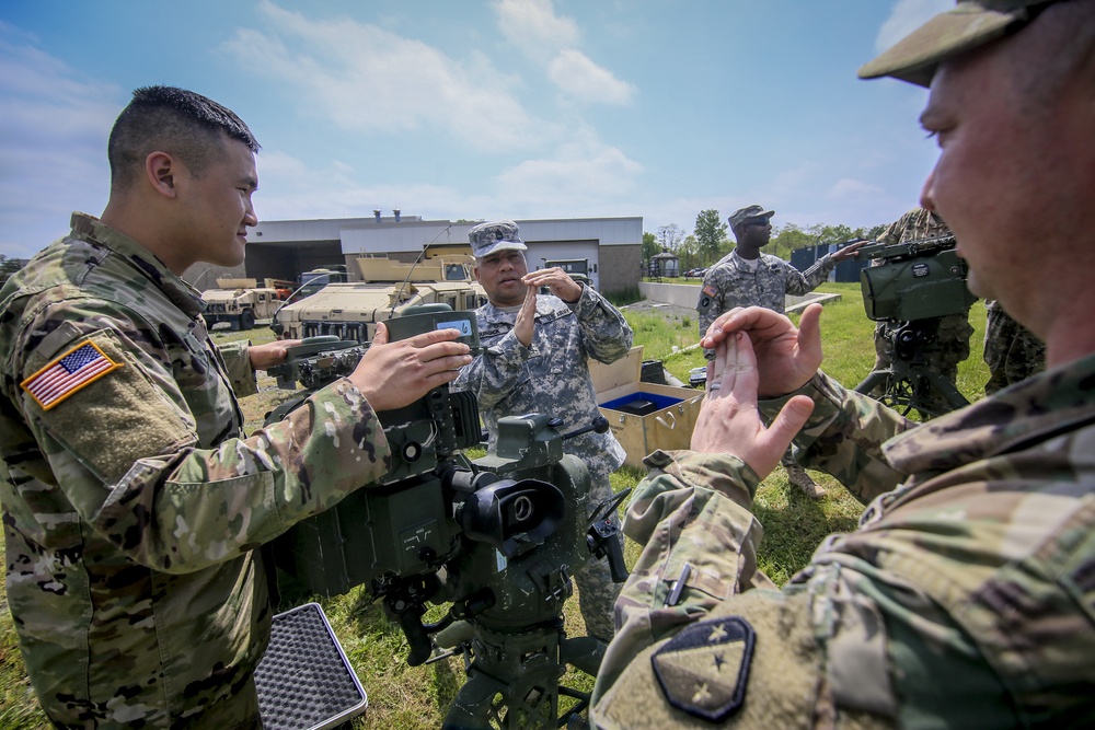 New Jersey Infantry Soldiers train with TOW missile system