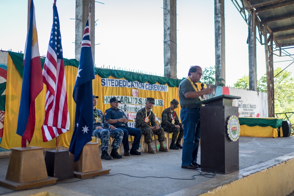 Balikatan 18: Community Welcomes New Addition to Calangitan Elementary