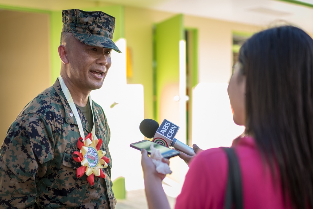 Balikatan 18: Community Welcomes New Addition to Calangitan Elementary