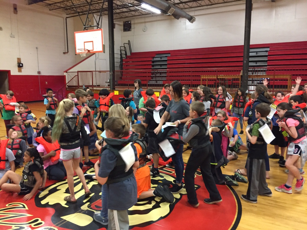 Ashland City Elementary School students pledge to practice water safety