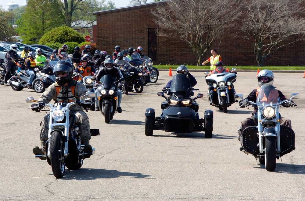 Motorcycle Safety Day thunders into Wright-Patterson