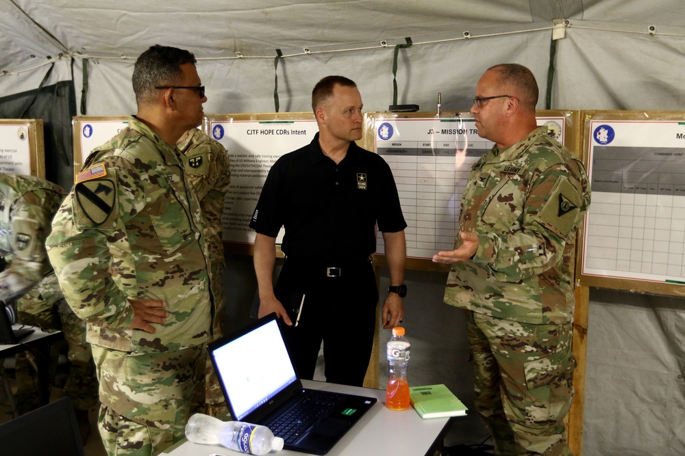 US Army South Leaders Visit JTF-H