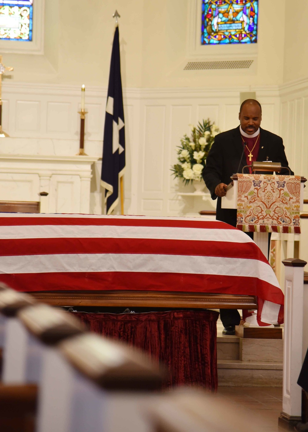 Army Sgt. Edward Saunders Funeral