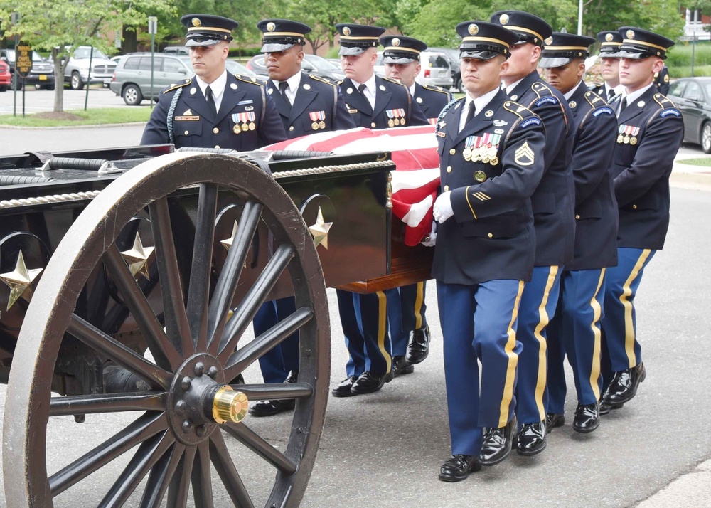 Army Sgt. Edward Saunders Funeral