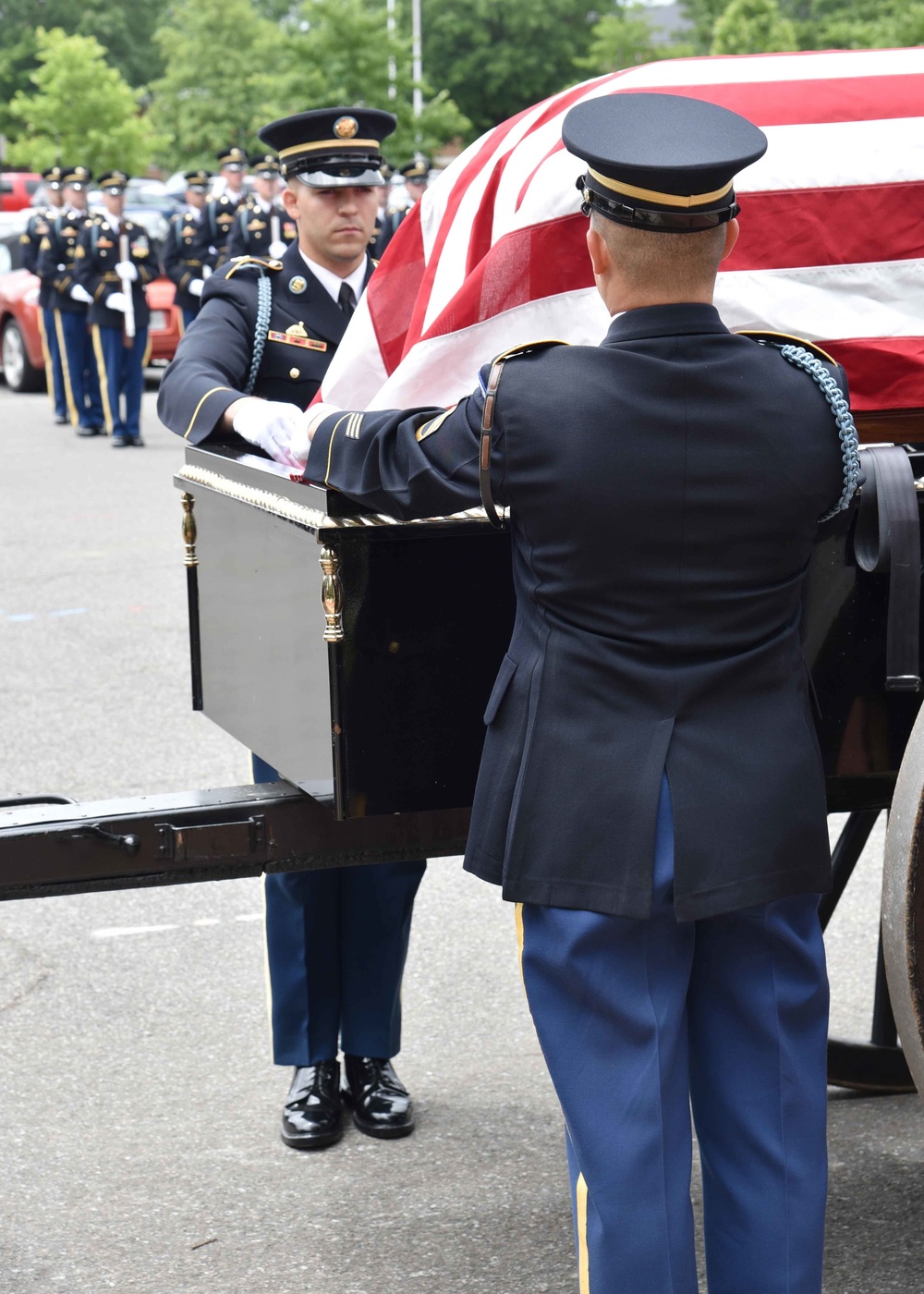 Army Sgt. Edward Saunders Funeral