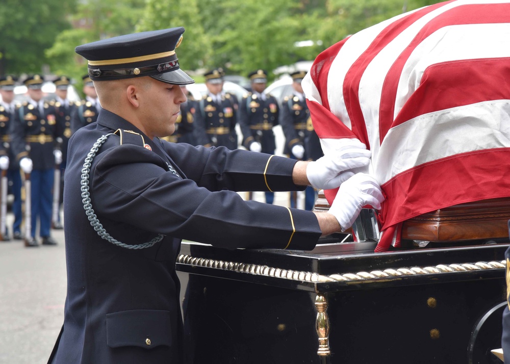 Army Sgt. Edward Saunders Funeral