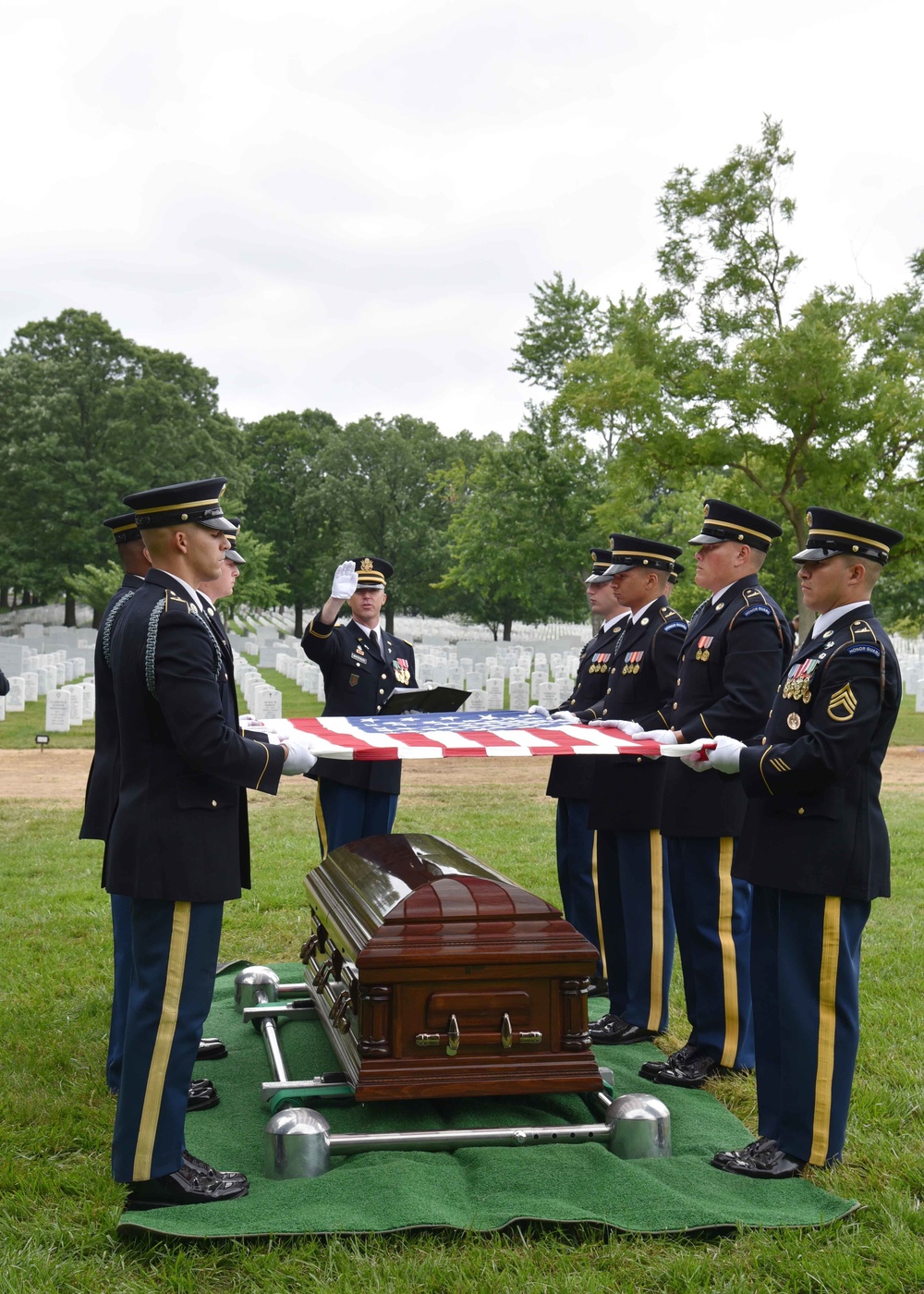 Army Sgt. Edward Saunders Funeral