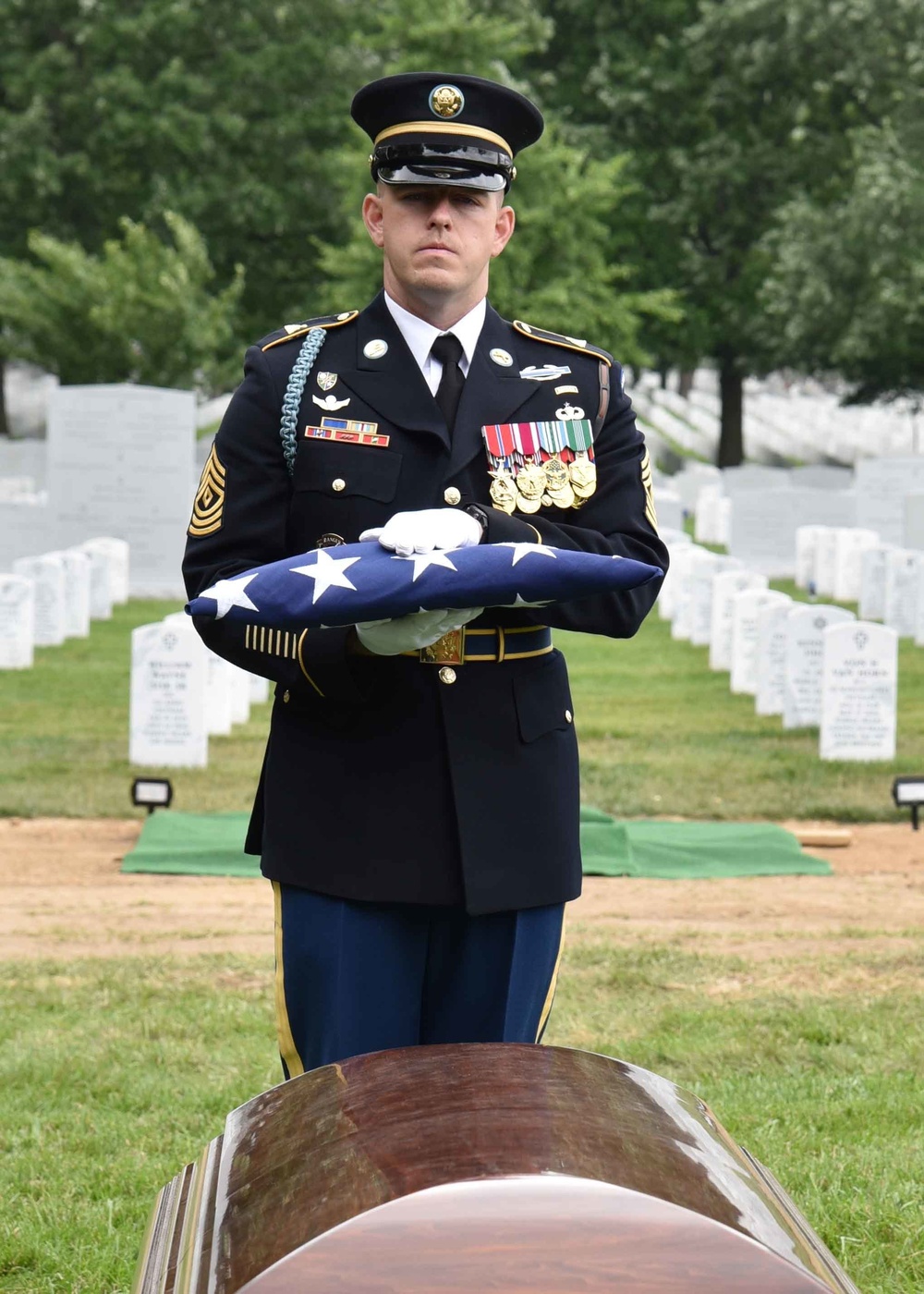 Army Sgt. Edward Saunders Funeral