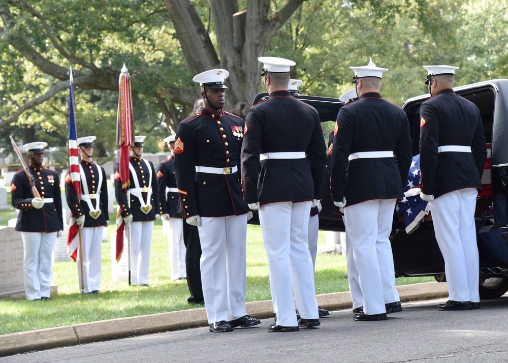 Marine Corps 2nd Lt. George S. Bussa Funeral