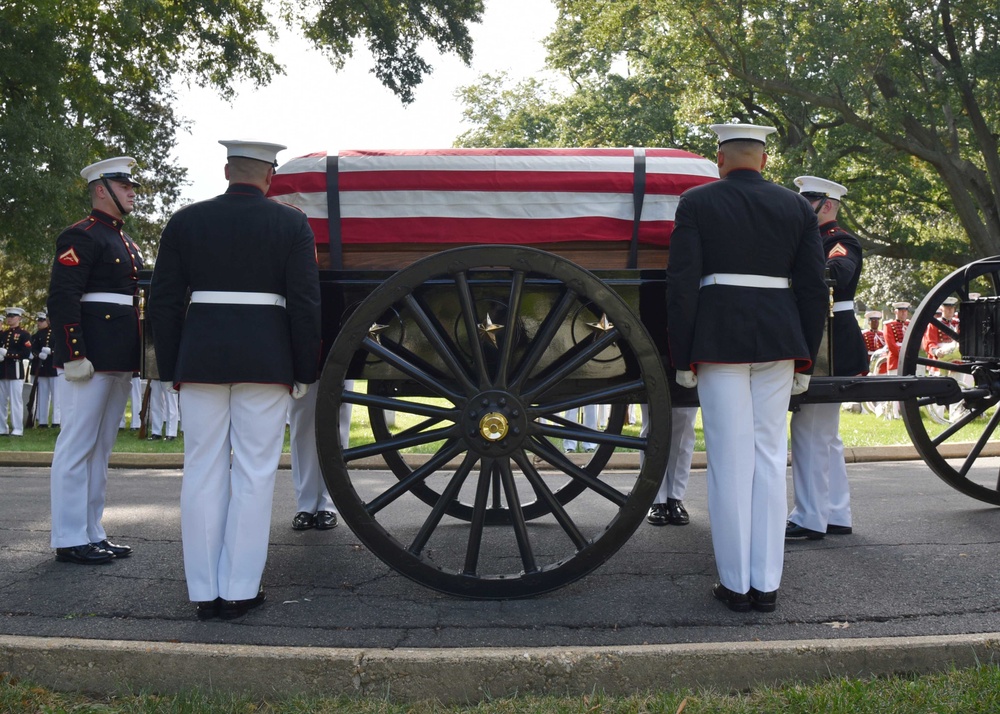 Marine Corps 2nd Lt. George S. Bussa Funeral