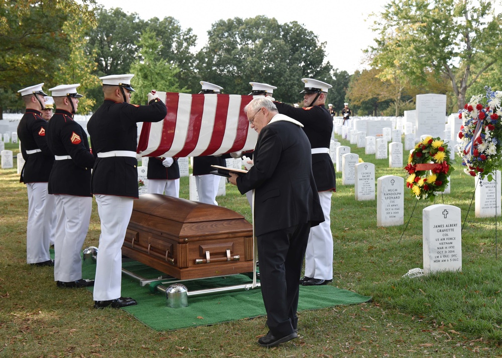 Marine Corps 2nd Lt. George S. Bussa Funeral