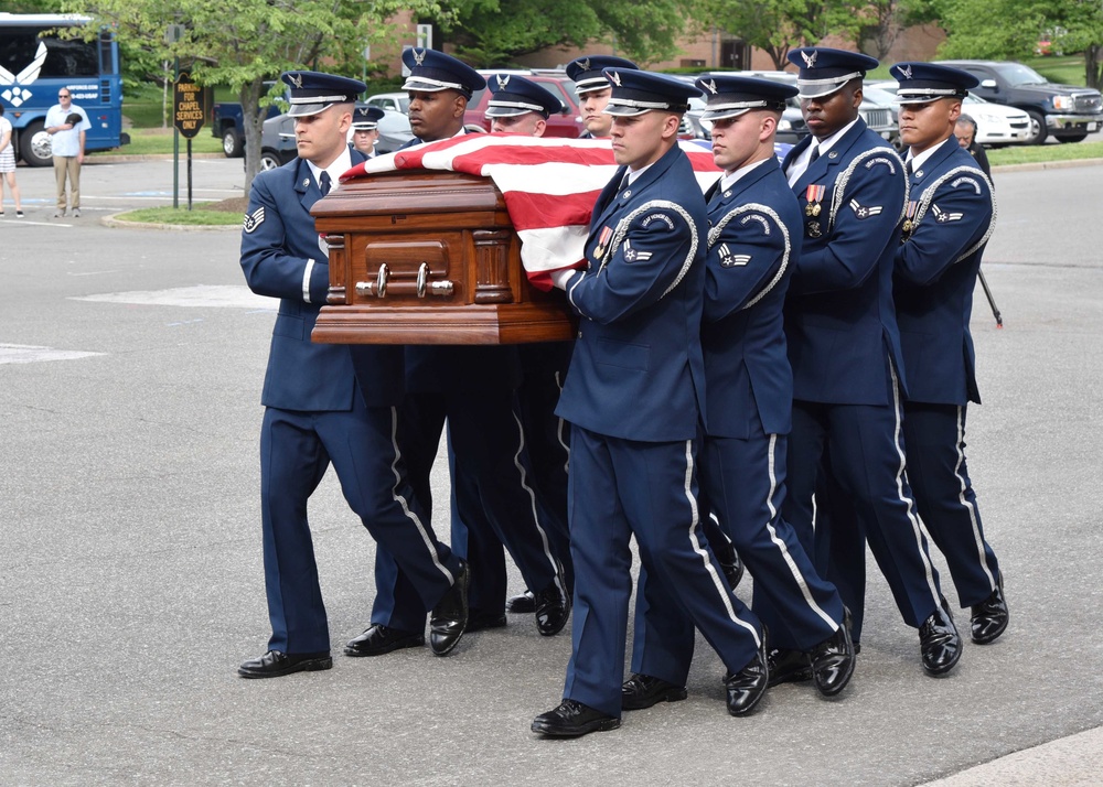 Air Force Col. William E. Campbell Funeral