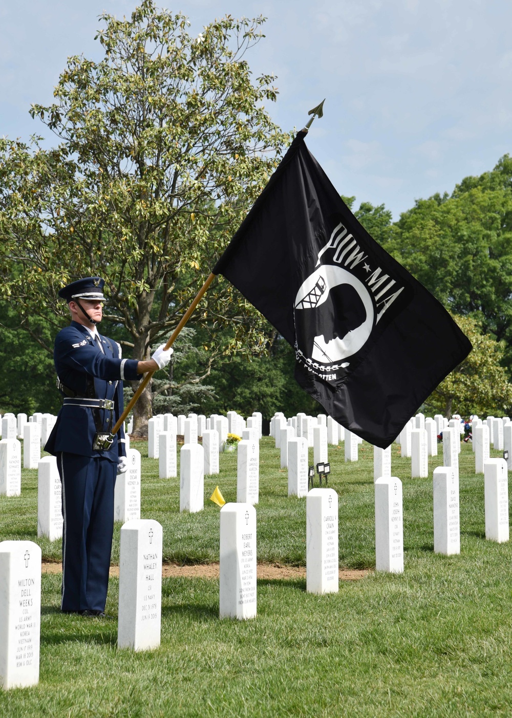 Air Force Col. William E. Campbell Funeral