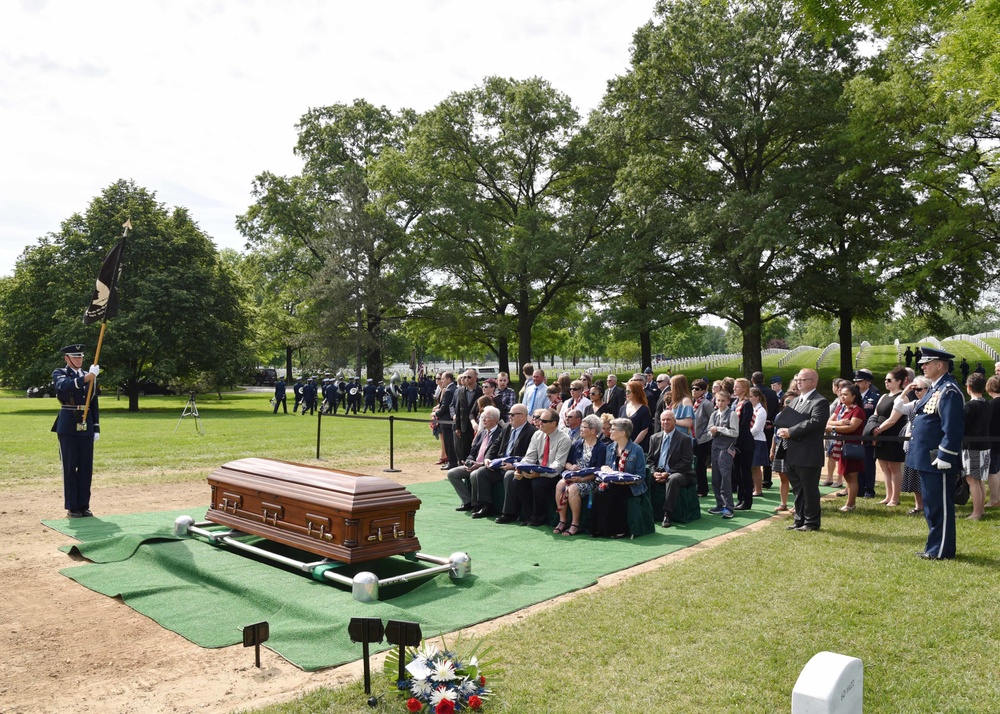 Air Force Col. William E. Campbell Funeral