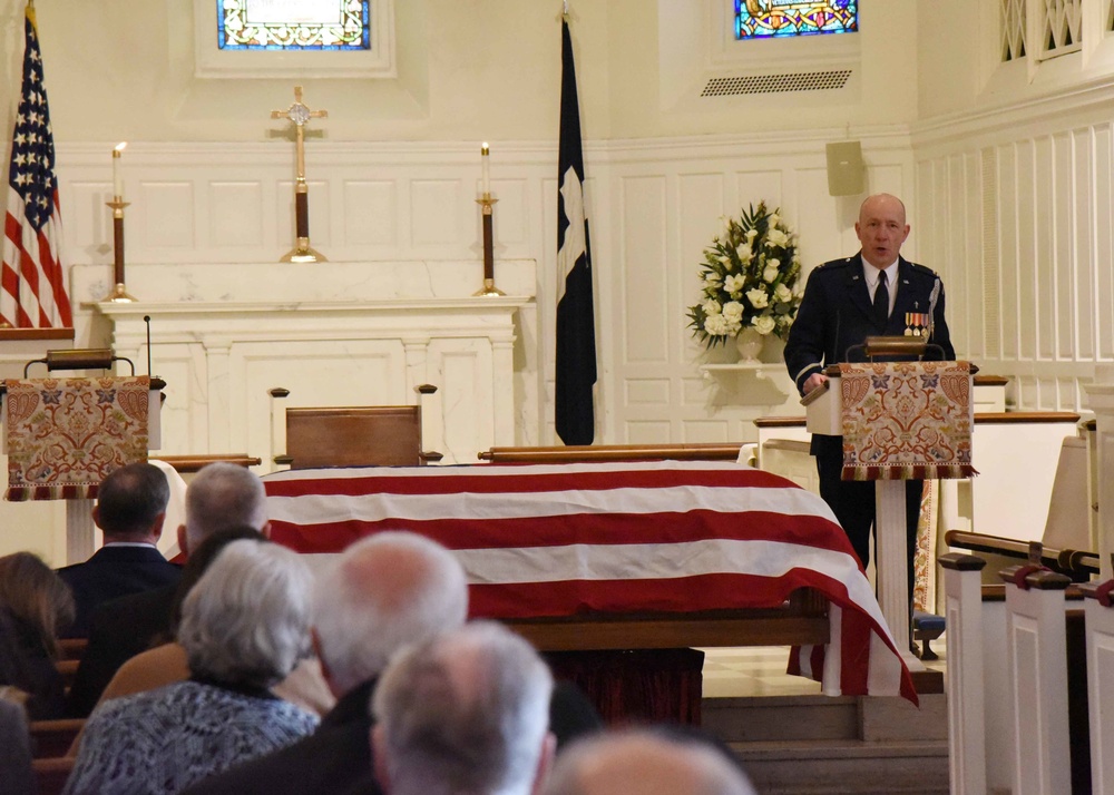 Air Force Chief Master Sgt. Donald J. Hall Funeral